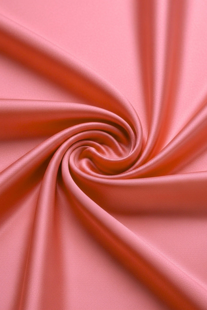 Plain Silk Hijab - Raspberry