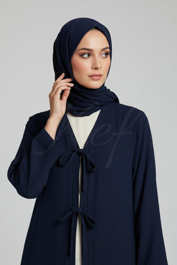 Raven Textured Kimono