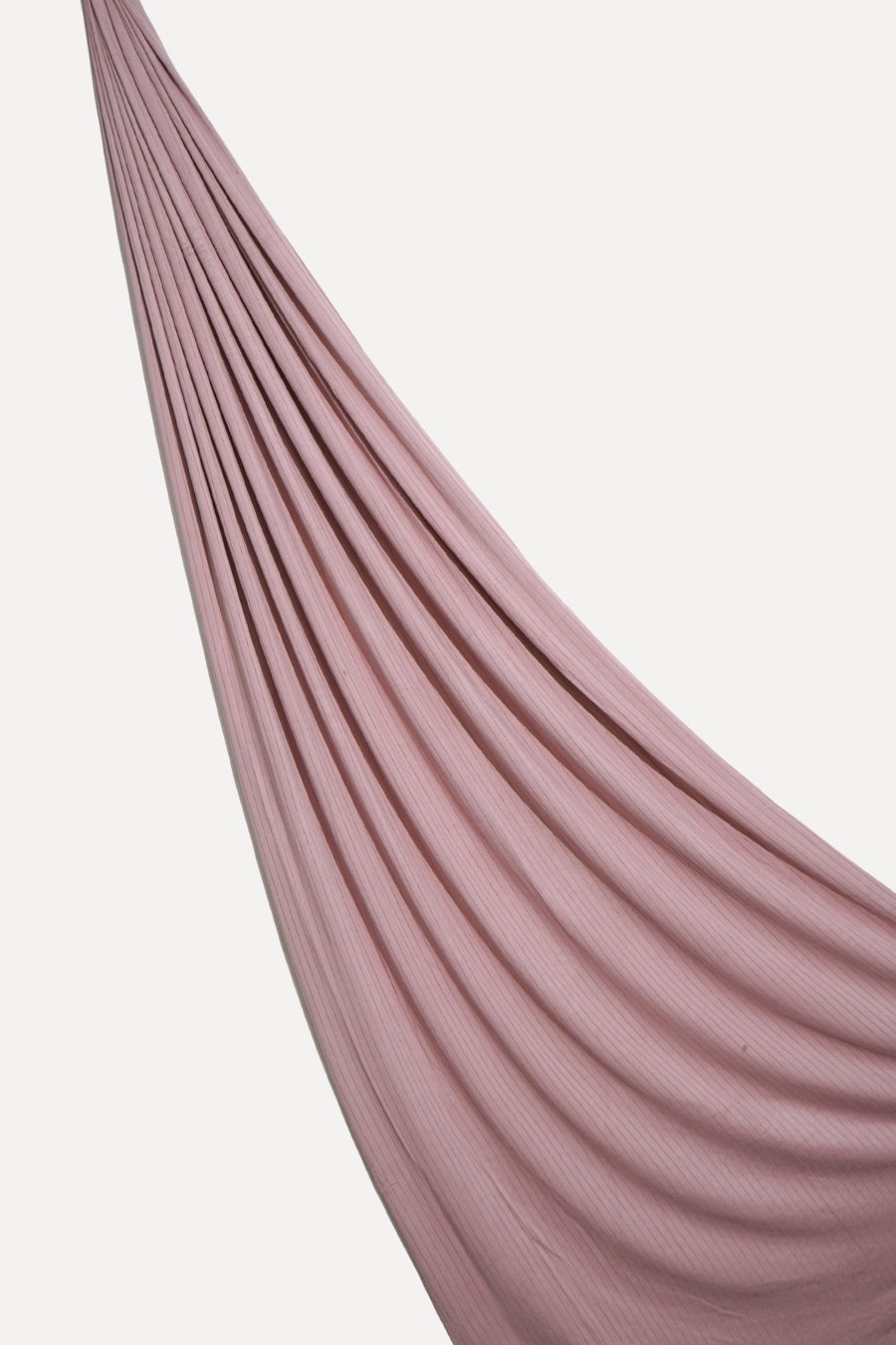 Linear Rib Jersey - Rose