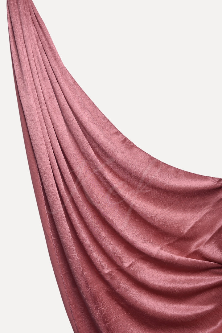 Crepe Textured Chiffon - Rose