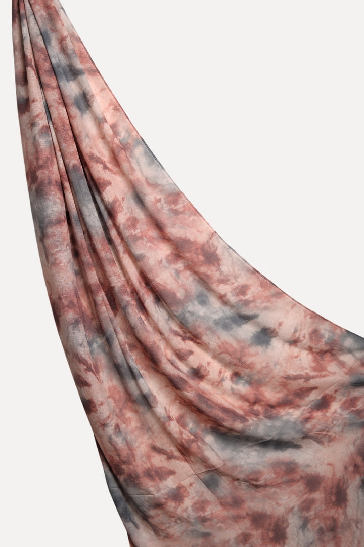 Printed Lawn Tiedye - Rose