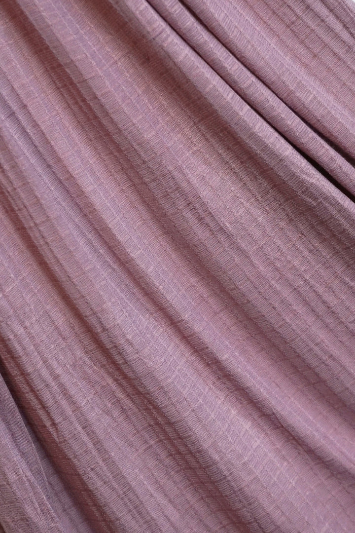 Checkered Jersey Hijab - Rose