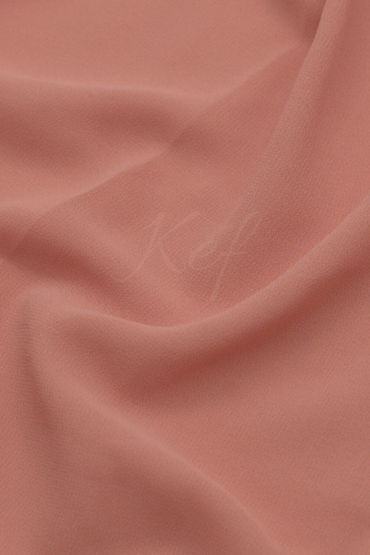 Georgette Hijab - Rose