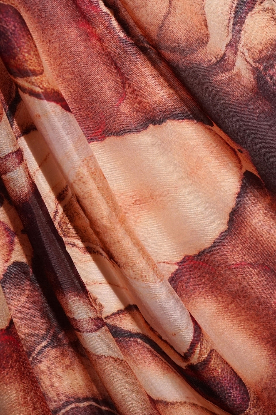 Printed Viscose Modal Hijab - Rose Canyon