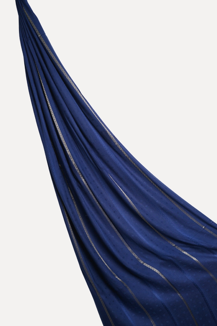 Golden Petal Lawn - Royal Blue