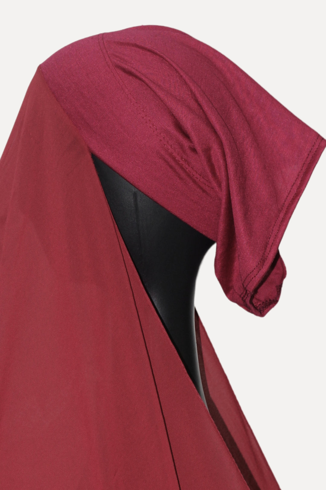 Instant Georgette with Cap - Ruby Red