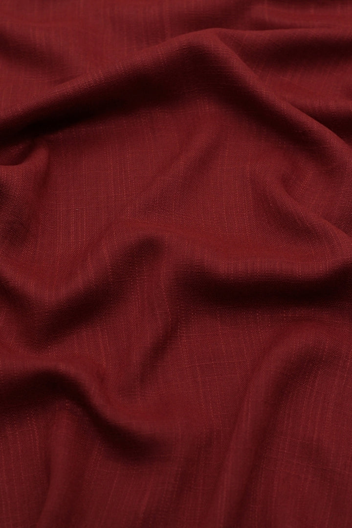 Turkish Lawn Hijab - Ruby Red
