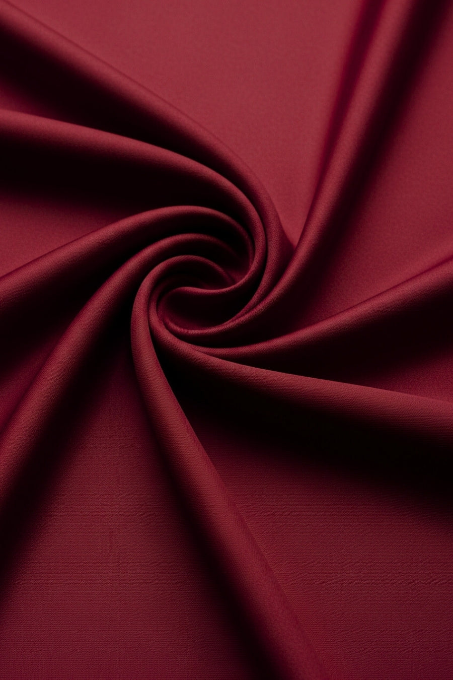 Plain Silk Hijab - Ruby Red