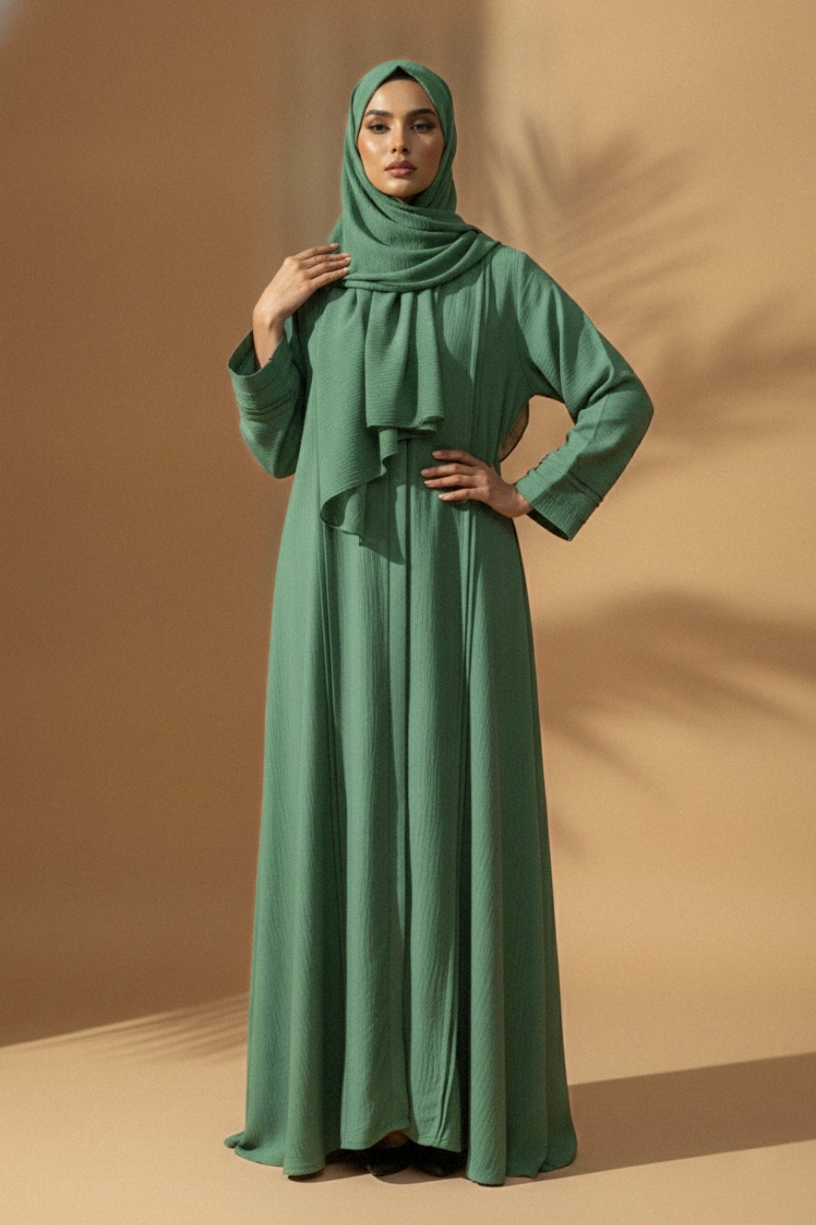Textured Russian Abaya