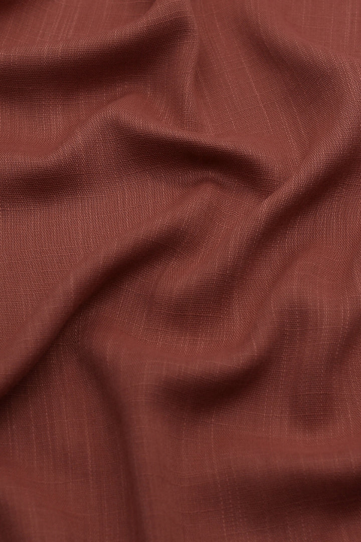 Turkish Lawn Hijab - Rust