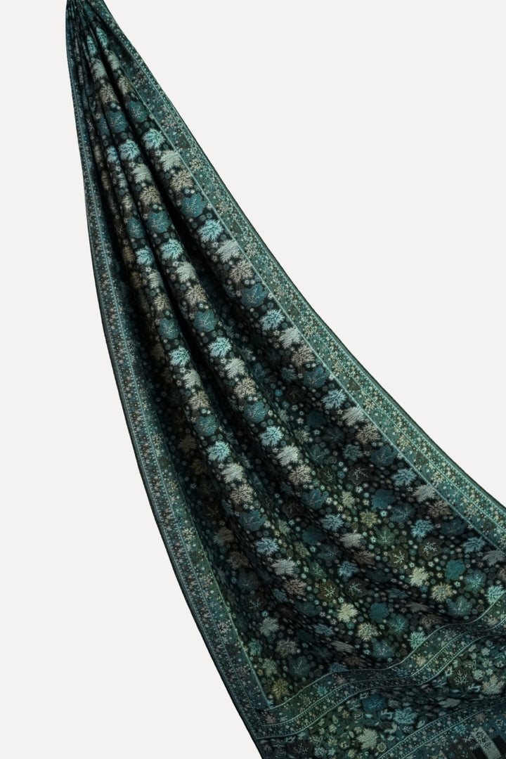 Printed Cashmere Classic Hijab - Rustic Sonata