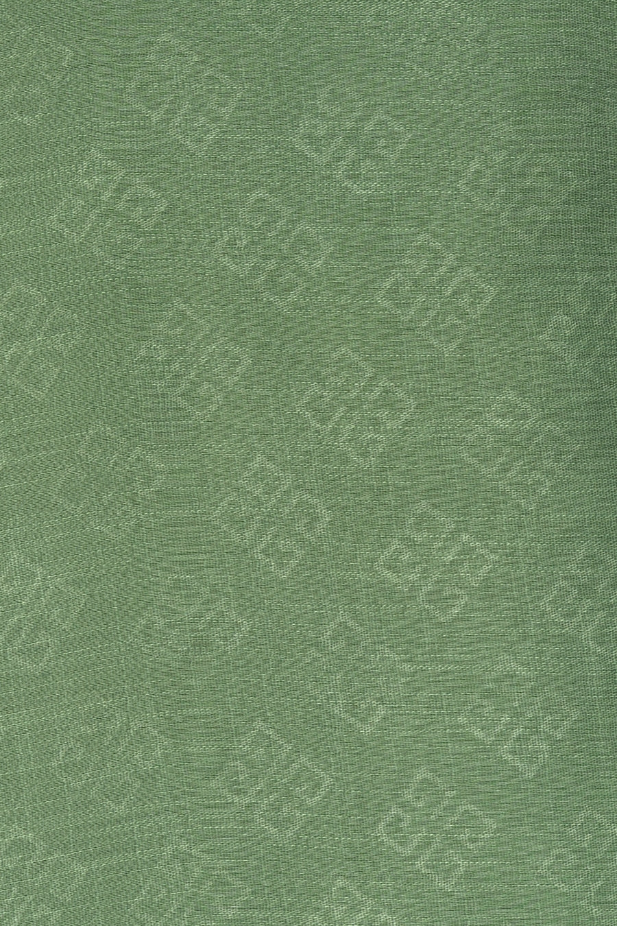 Monogram Turkish Lawn Hijab - Sage