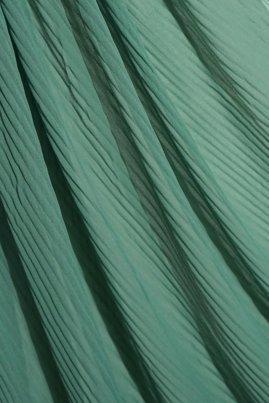 Crinkle Georgette Hijab - Sage
