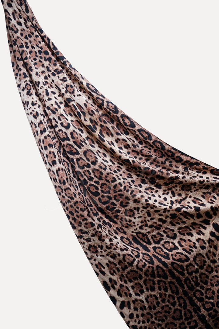 Printed Silk Hijab - Sahara Veil