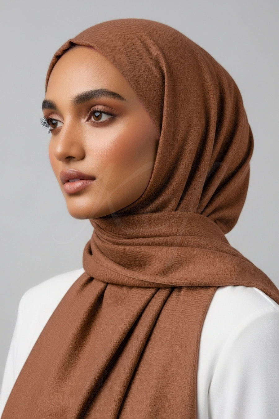 Turkish Lawn XL Hijab - Salmon