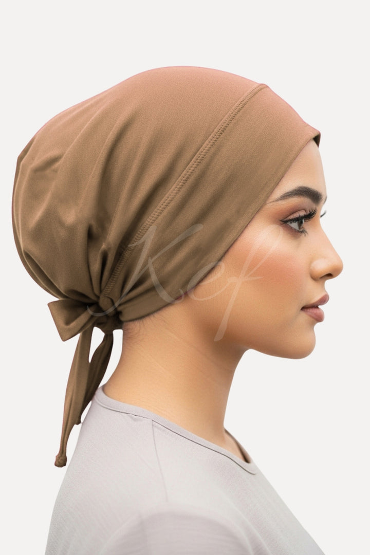 Full Coverage Tie Back Underscarf (Cap)