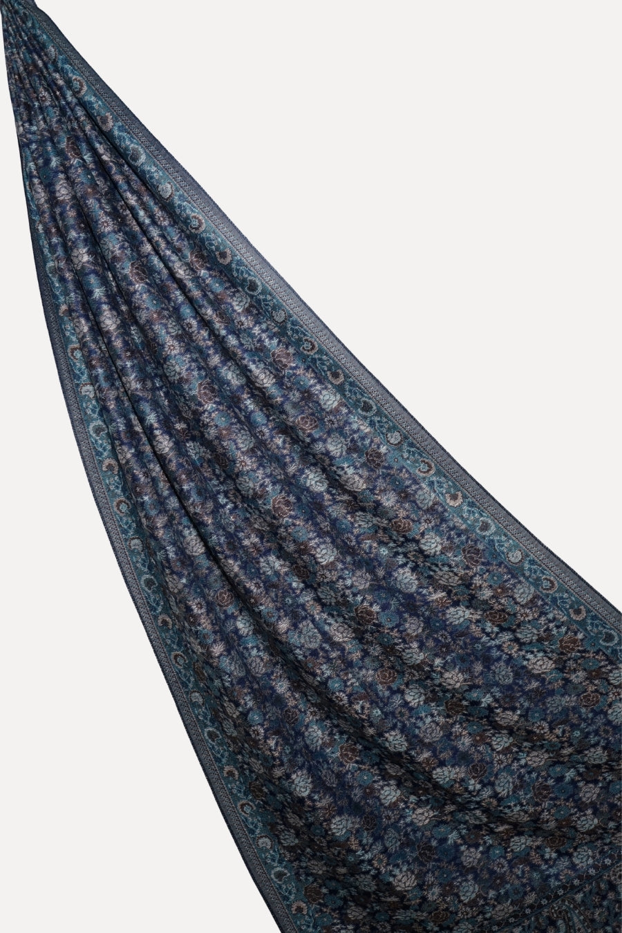 Printed Cashmere Legacy Hijab - Sapphire