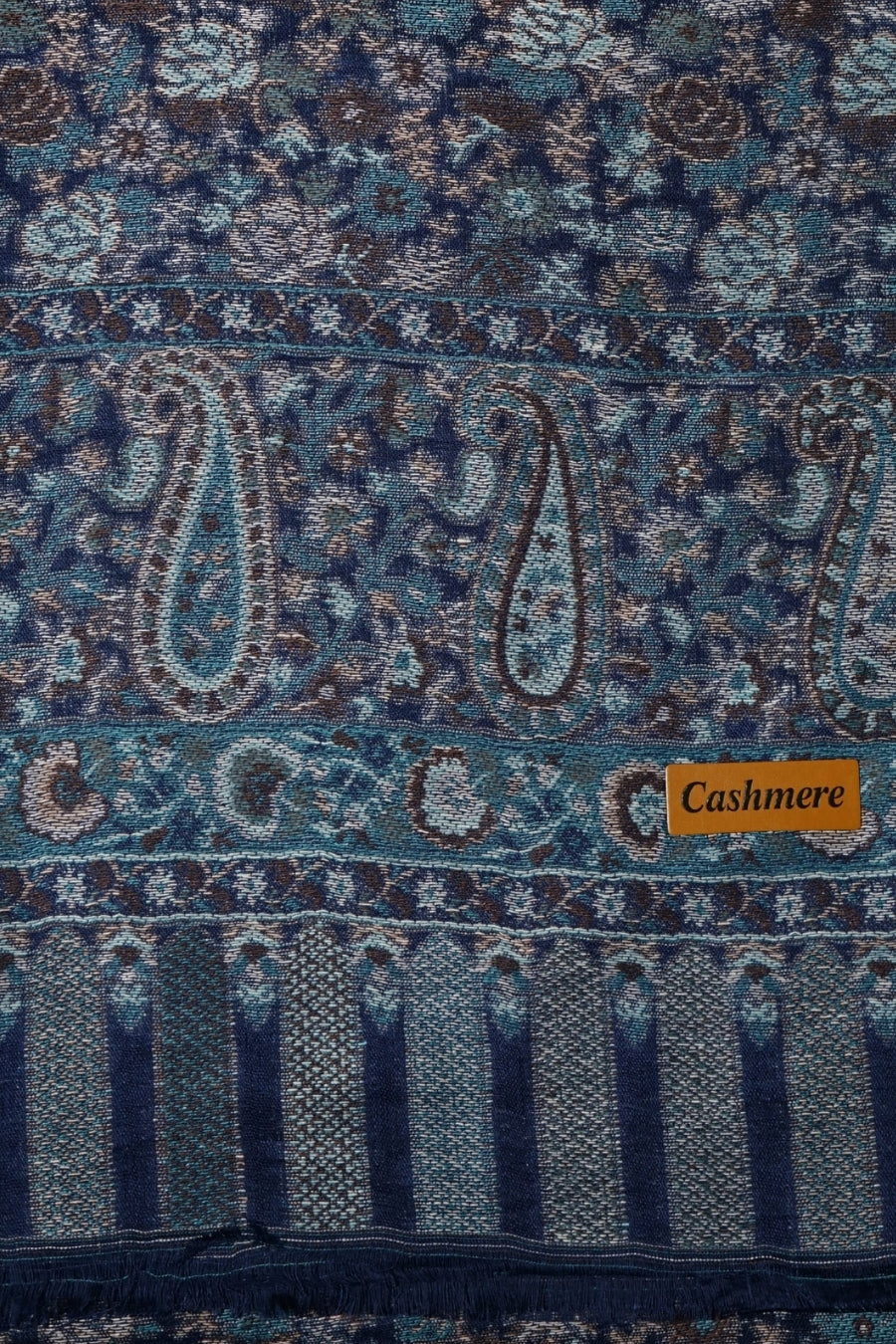 Printed Cashmere Legacy Hijab - Sapphire