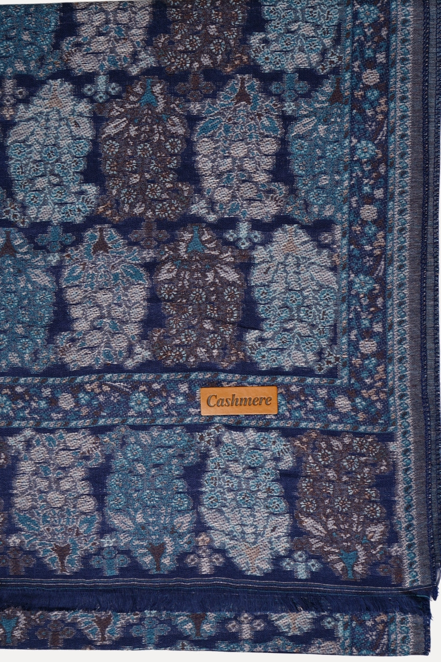 Printed Cashmere Echo Hijab - Shadow Petal