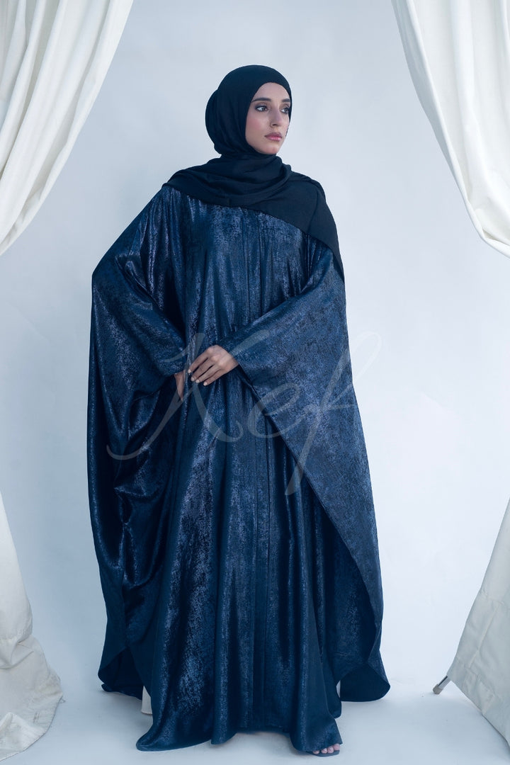 Metallic Black Kaftan