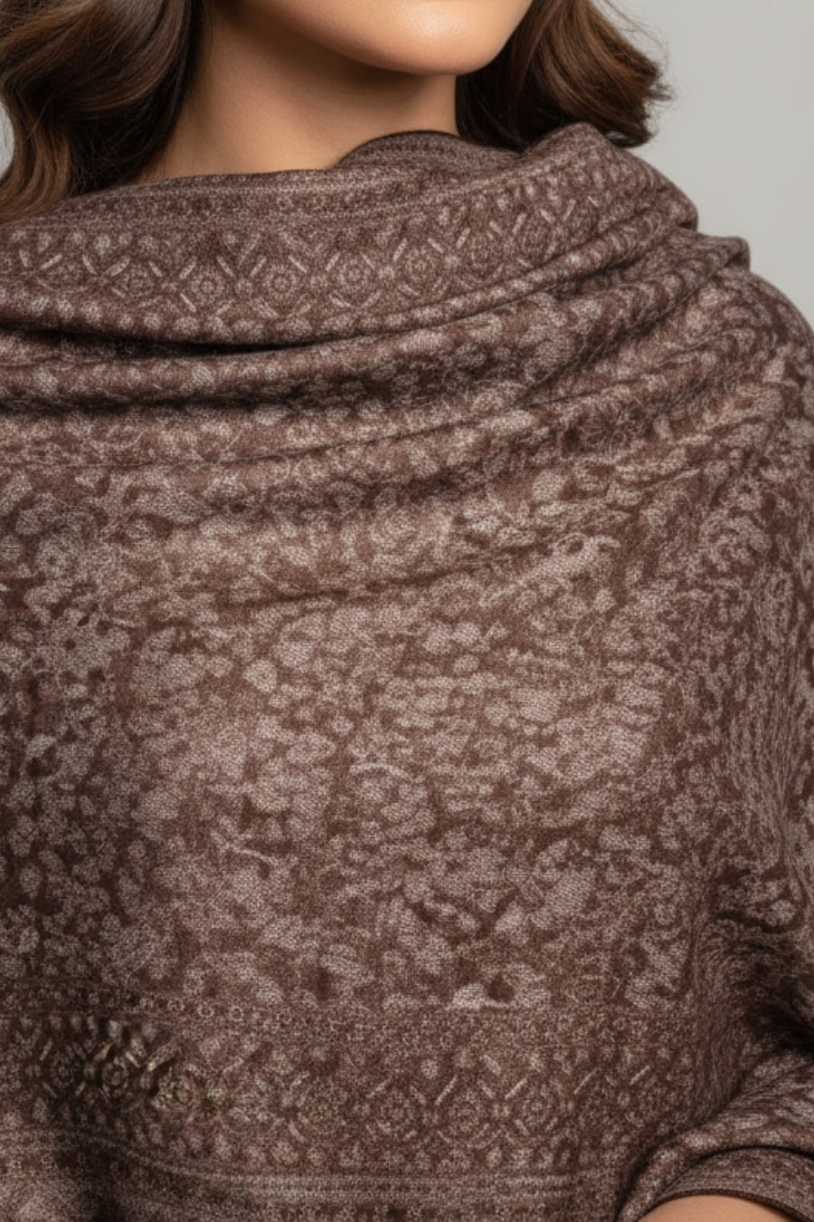 Printed Cashmere Memoir Hijab - Signature