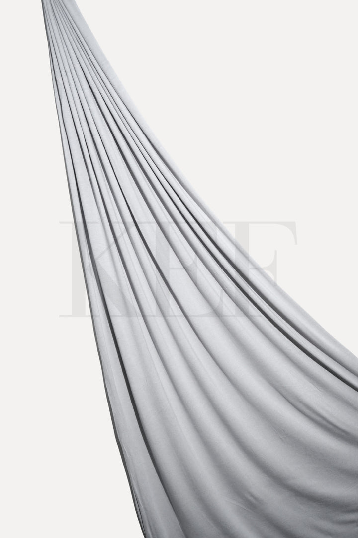 Plain Jersey Hijab - Silver