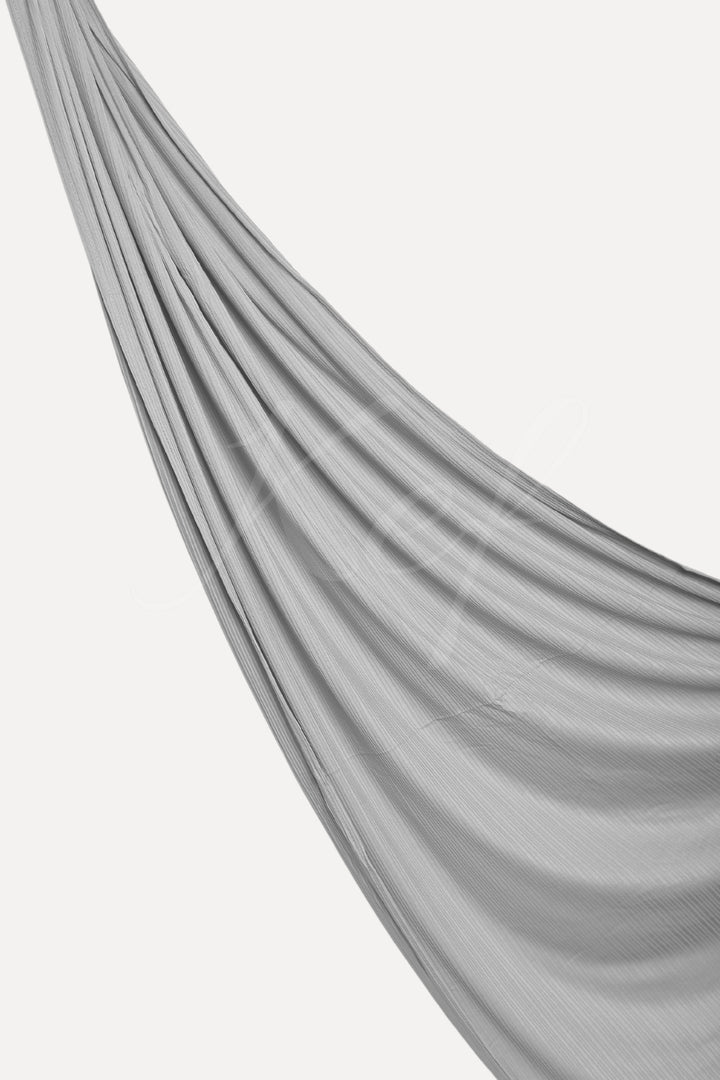 Bamboo Jersey Hijab - Silver