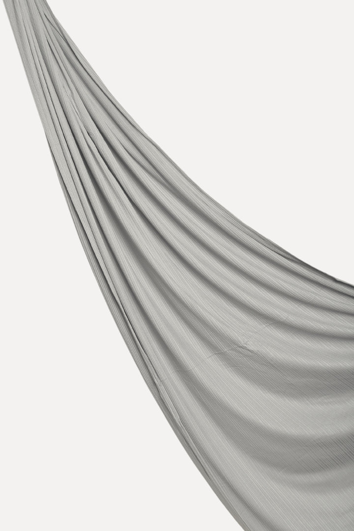 Bamboo Jersey Hijab - Silver