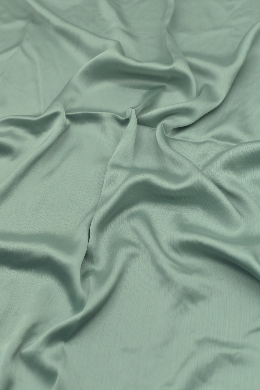 Crinkle Chiffon Hijab - Silver Lake (Matte)