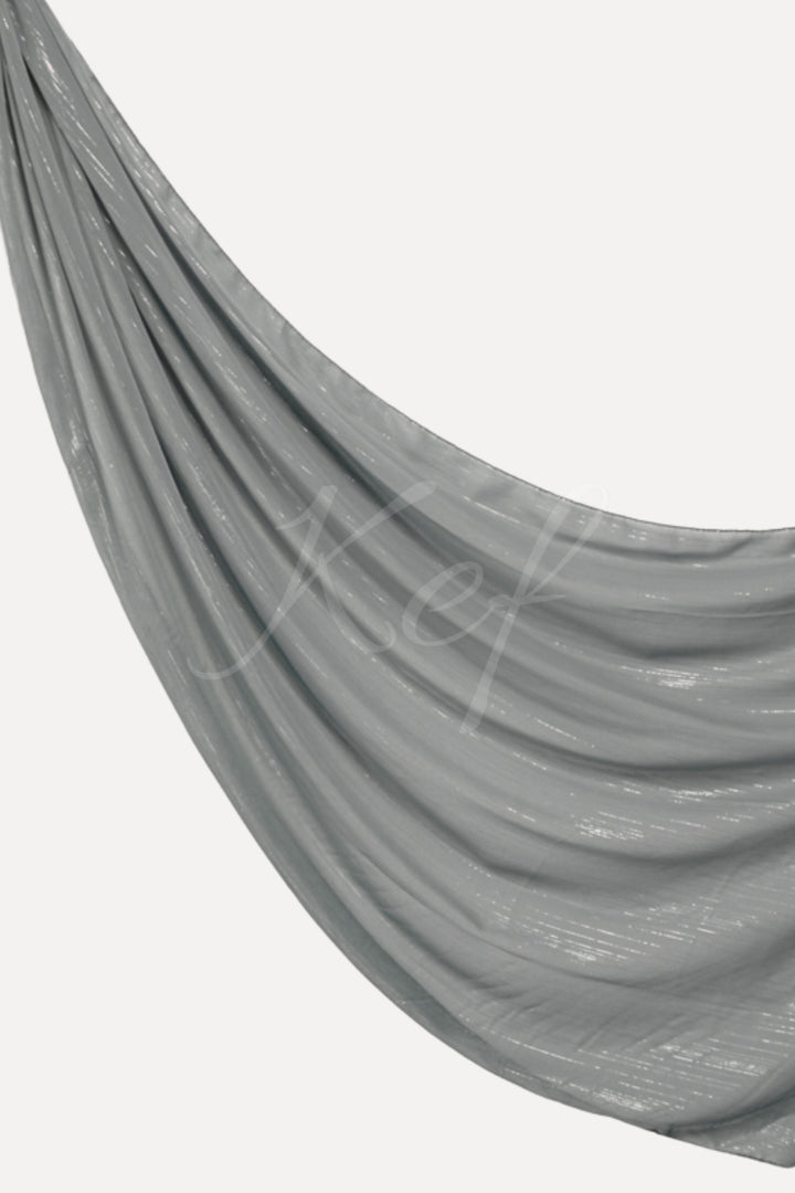 Metallic Chiffon - Silver