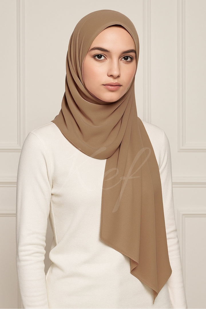 Georgette Hijab - Skinny dip