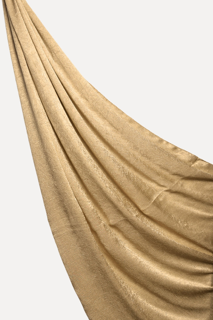 Crepe Textured Chiffon - Skinny Dip