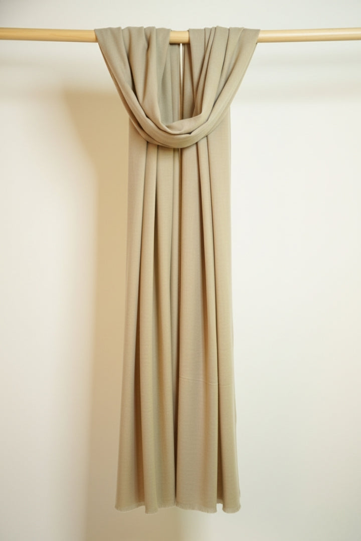 Winter Shawl - Soft Nude