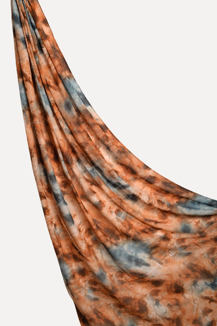 Printed Lawn Tiedye - Squash