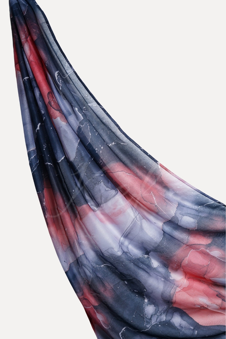 Printed Viscose Modal Hijab - Starry Night