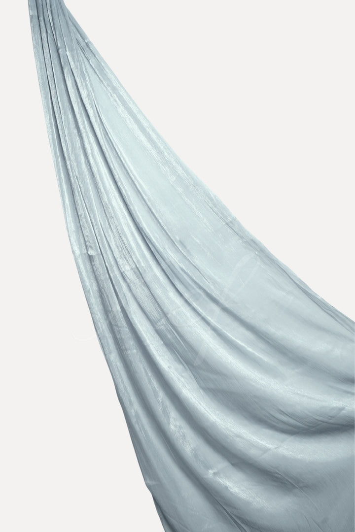 Luxe Chiffon Hijab - Steel