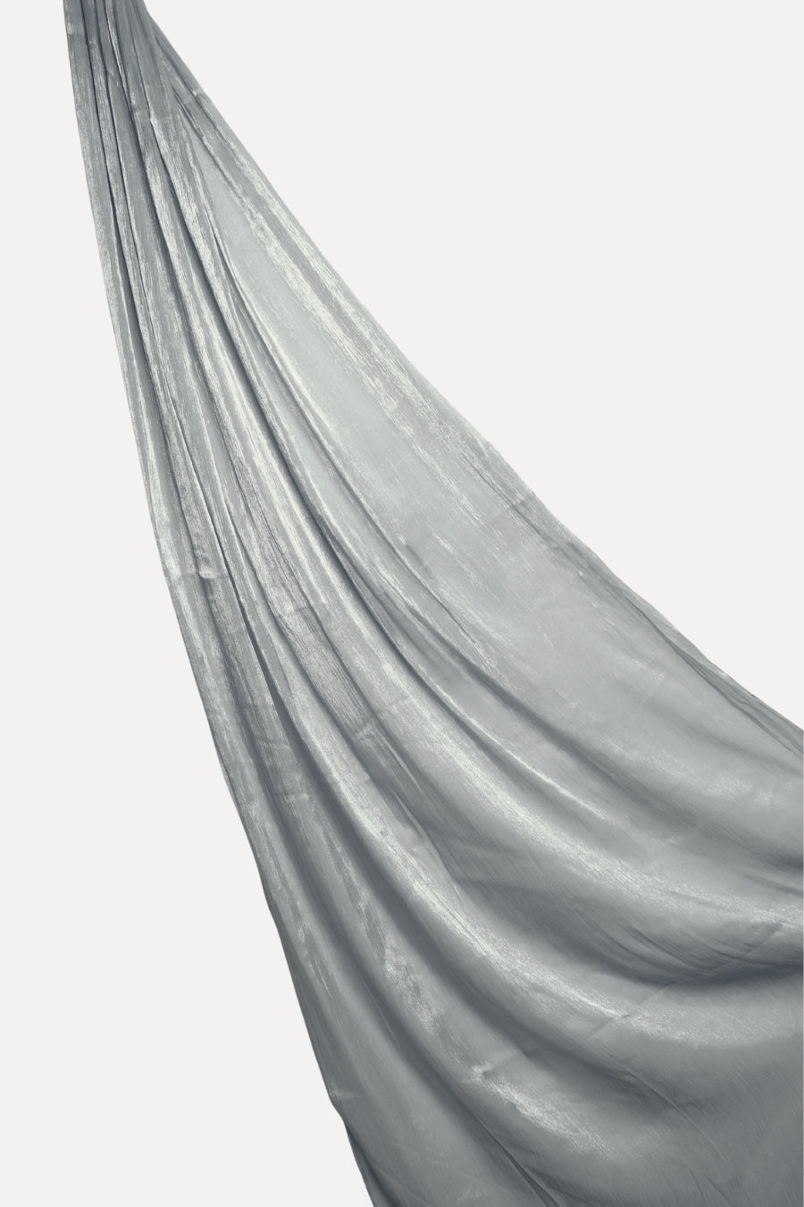 Luxe Chiffon Hijab - Steel