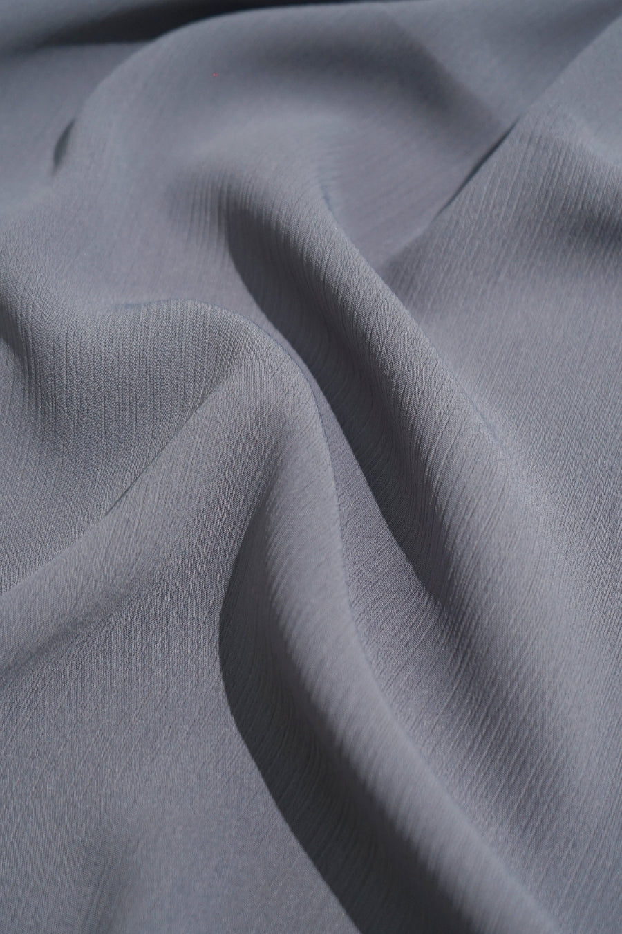 Textured Chiffon - Steel