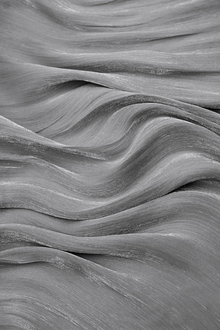 Luxe Chiffon Hijab - Steel
