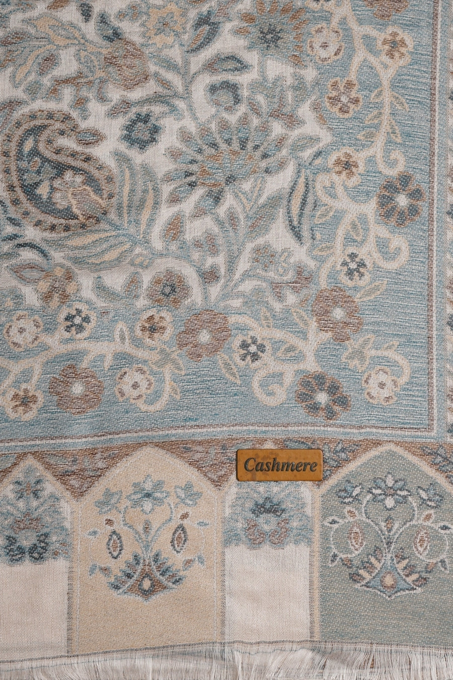 Printed Cashmere Lumia Hijab - Stone Petal