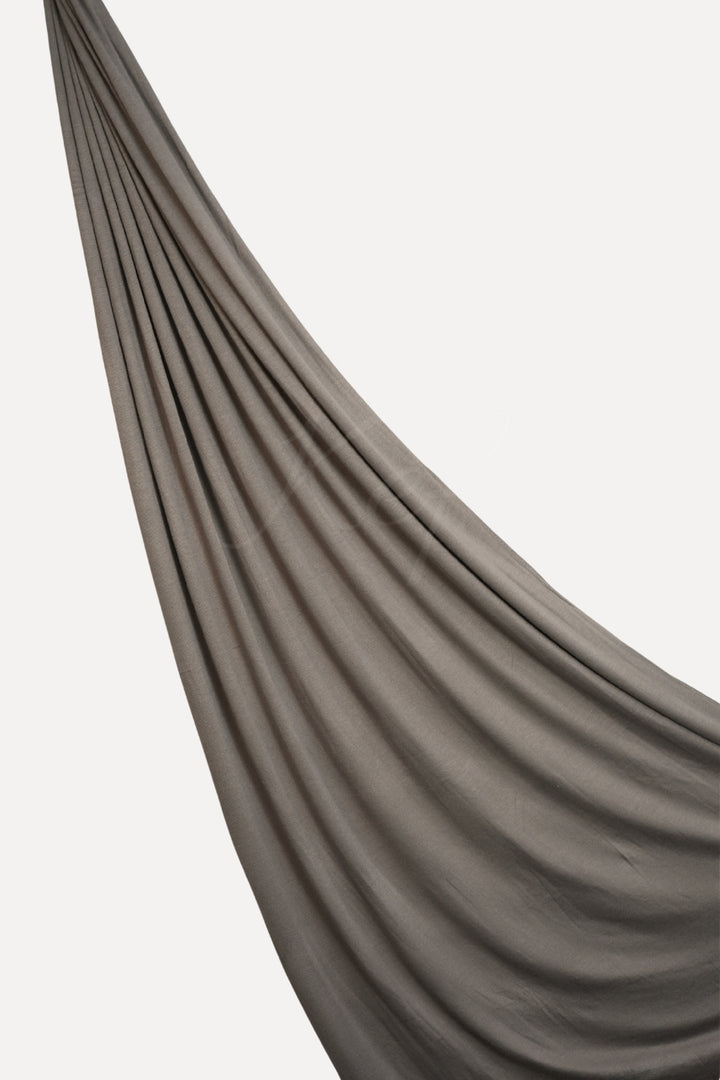 Woven Jersey Hijab - Taupe
