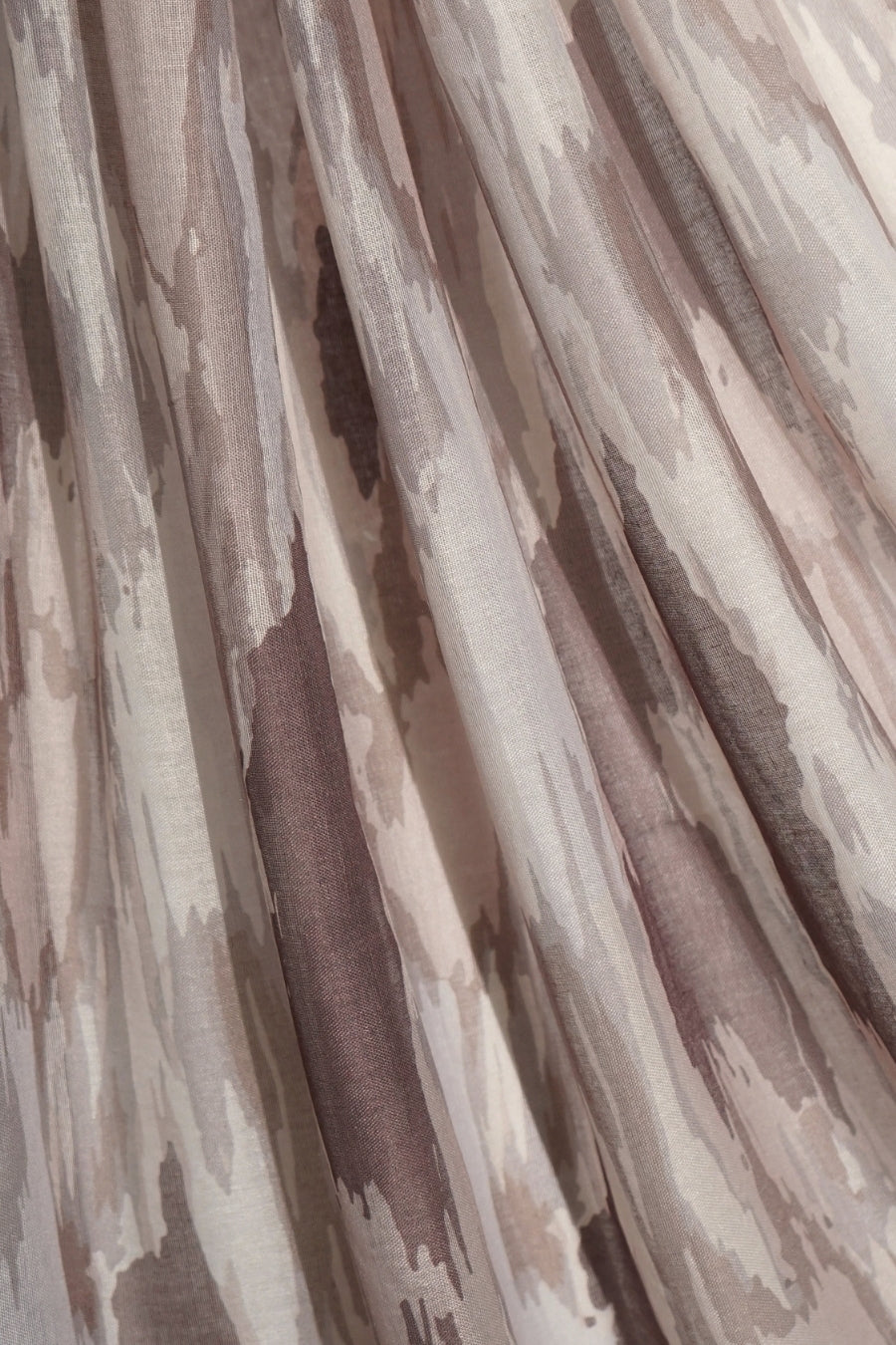 Printed Viscose Modal Hijab - Taupe Mirage