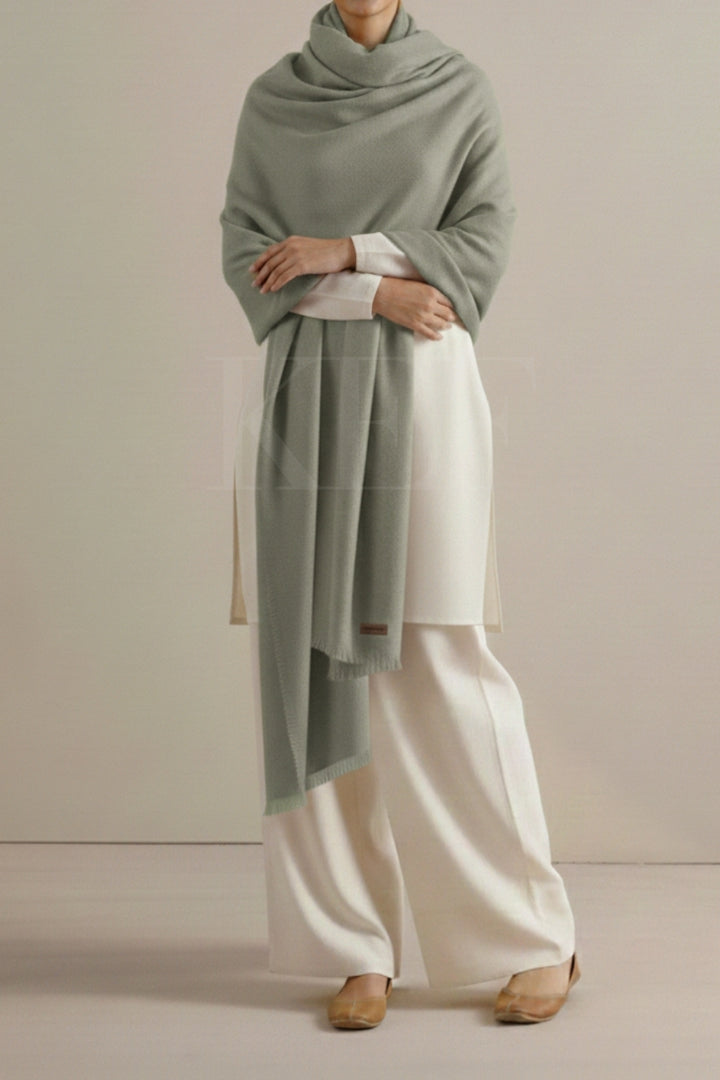 Winter Shawl - Taupe