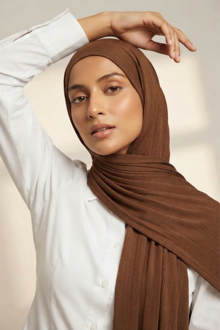 Micro Rib Jersey - Taupe