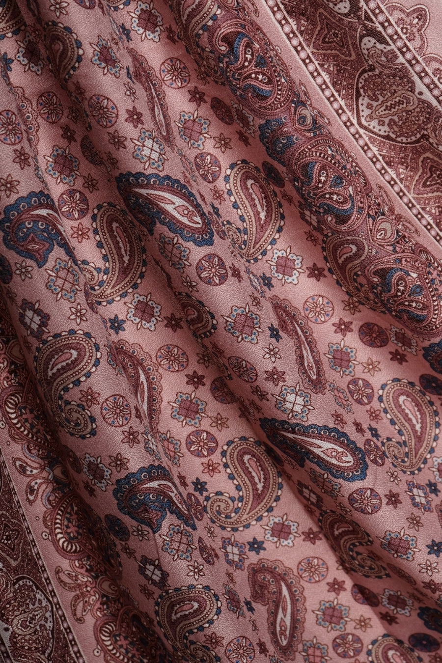 Printed Floral Lawn Hijab - Terra Petal