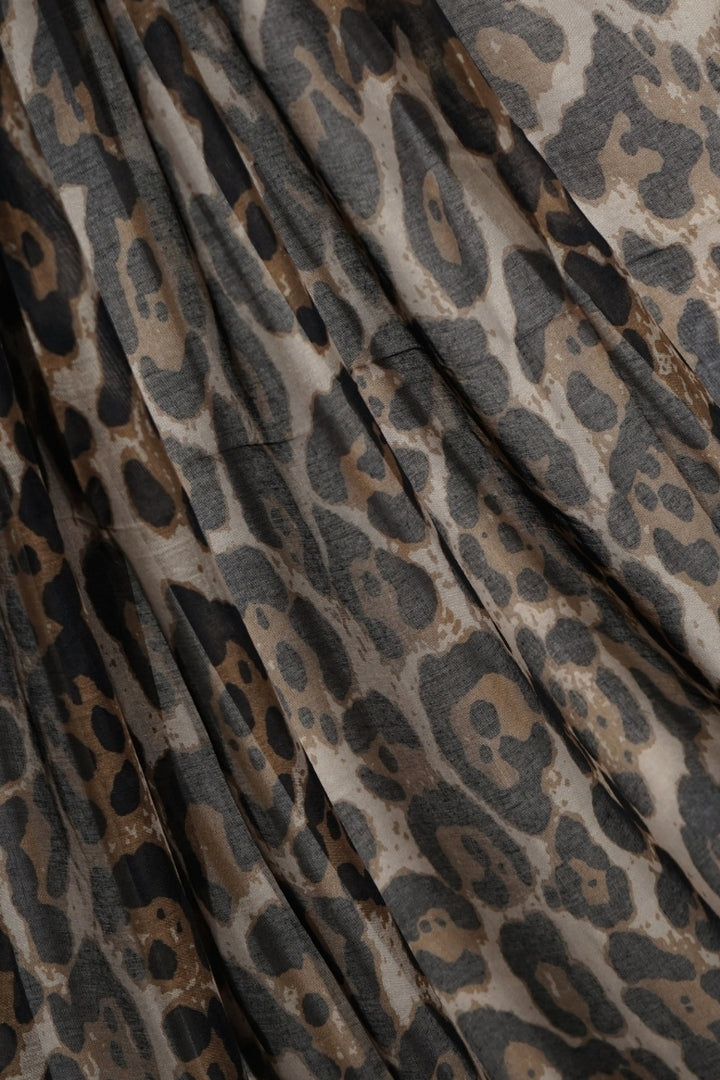 Safari Printed Lawn Hijab - Terracotta Mist