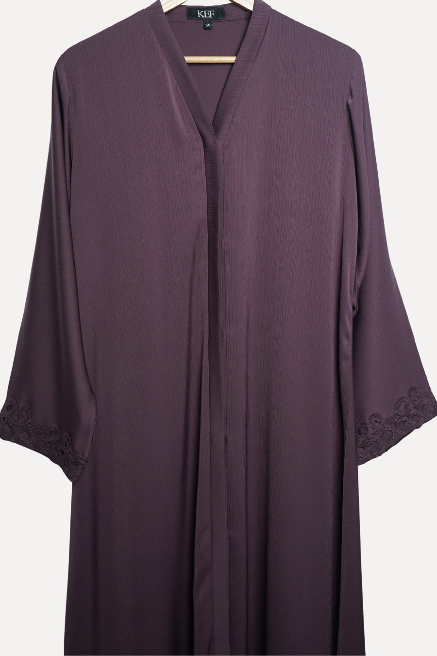 Textured Grape Abaya