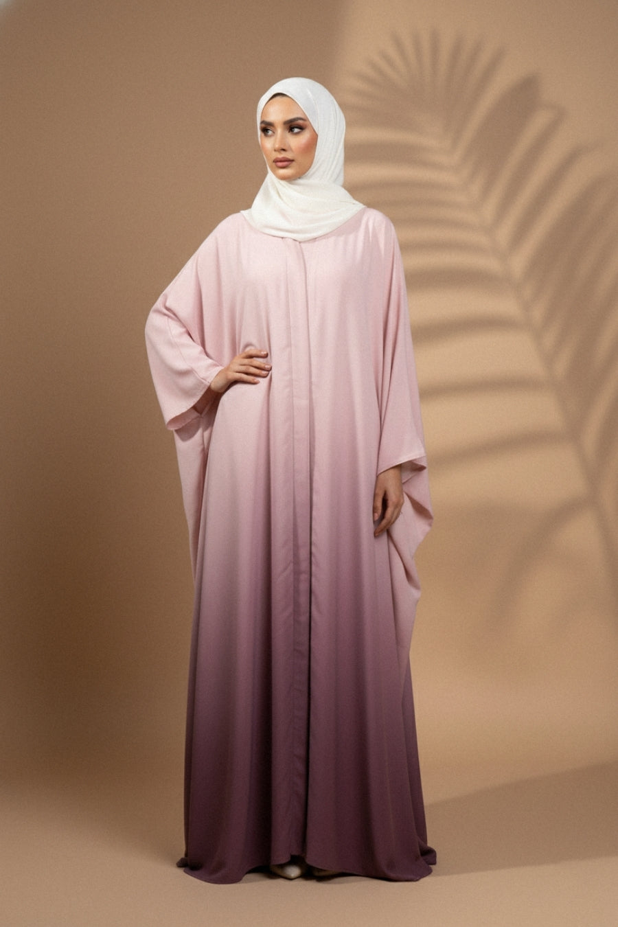 Ombre Kaftan - Peachy Grape