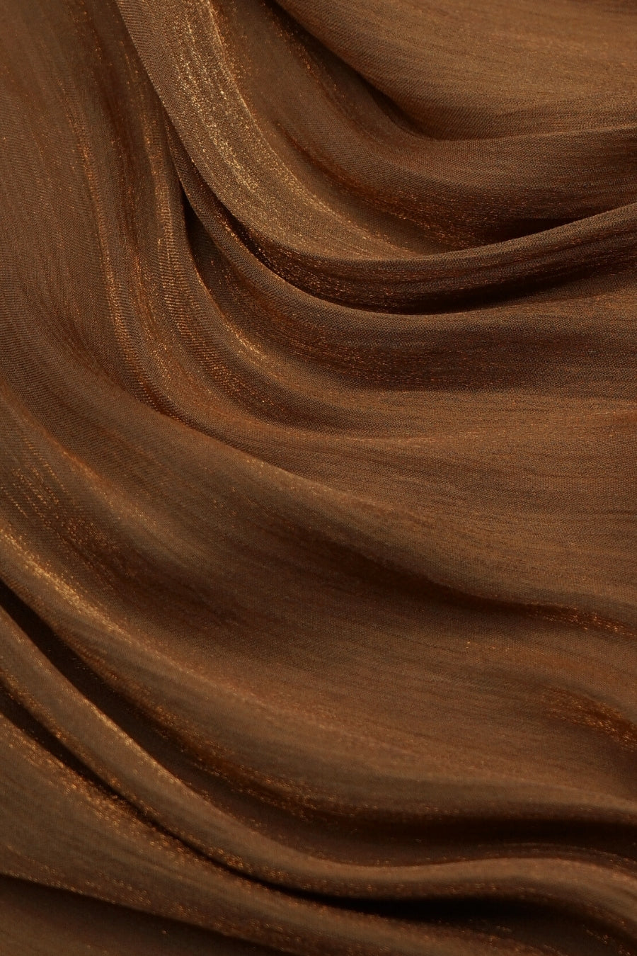Luxe Chiffon Hijab - Toffee