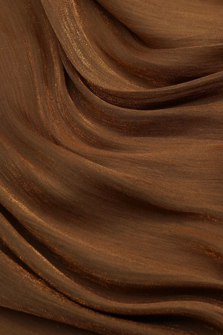 Luxe Chiffon Hijab - Toffee